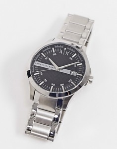 Серебристые часы-браслет Armani Exchange AX2103 Hampton-Серебристый