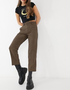 Свободные брюки в мелкую клетку Carhartt WIP-Многоцветный