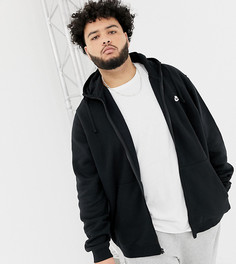 Черный худи на молнии с логотипом-галочкой Nike Plus Club 804389-010