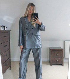 Серые брюки в винтажном стиле COLLUSION-Серый