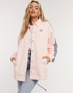 Розовая куртка adidas Originals x Girls Are Awesome-Мульти