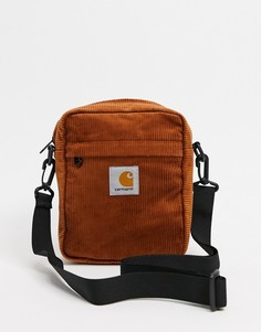 Темно-оранжевая маленькая вельветовая сумка Carhartt WIP-Оранжевый