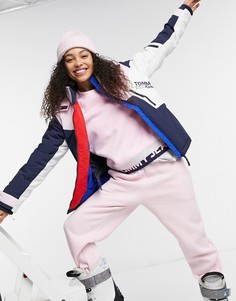 Темно-синяя сноубордическая куртка Tommy Jeans-Темно-синий