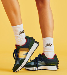 Темно-синие кроссовки New Balance 327 эксклюзивно для ASOS-Темно-синий