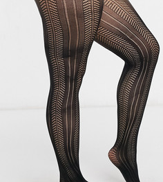 Черные колготки ASOS DESIGN Curve-Черный