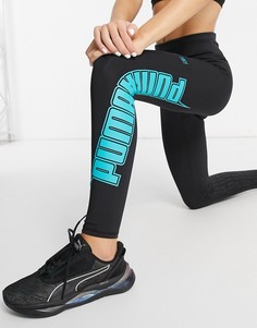 Черные леггинсы длиной 7/8 Puma Training xtreme-Черный