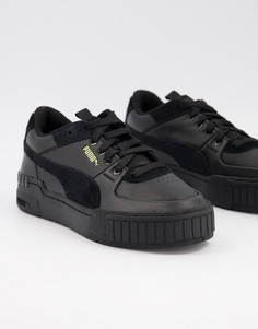 Спортивные черные кроссовки PUMA Cali-Черный