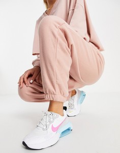 Белые кроссовки с розовой галочкой Nike Air Max Verona-Белый