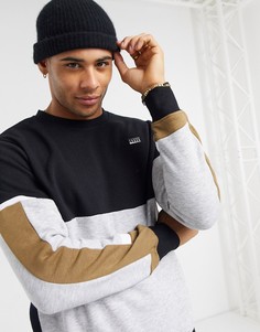 Черно-серый свитшот от комплекта Jack & Jones Core-Черный