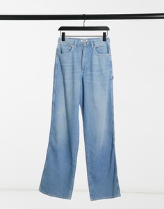 Голубые свободные джинсы в винтажном рабочем стиле Wrangler-Голубой