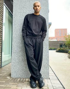 Черный свитшот с логотипом Carhartt WIP