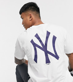 Белая футболка с логотипом команды "New York Yankees" New Era MLB – эксклюзивно для ASOS-Белый