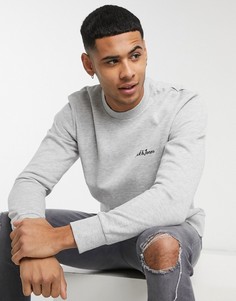 Серый свитшот с круглым вырезом и логотипом Jack & Jones Core