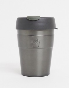 Многоразовая кружка серебристого цвета из нержавеющей стали 12унций Keep Cup Nitro-Бесцветный