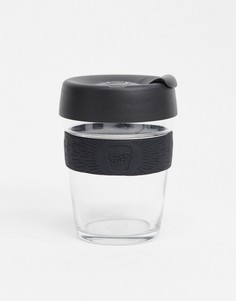 Черная многоразовая кружка объемом 12 унций KeepCup Original-Бесцветный
