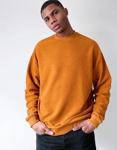 Бежевый oversized-свитшот ASOS DESIGN-Светло-коричневый