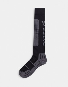 Горнолыжные носки черного и эбонитово-серого цвета Dare2b-Черный