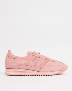 Розовые кроссовки adidas Originals SL 72-Розовый