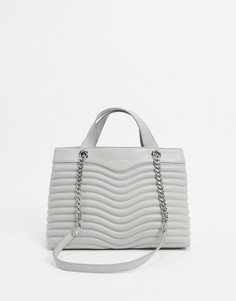 Белая кожаная сумка сэтчел Rebecca Minkoff-Белый