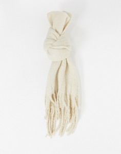 Бежевый шарф из переработанного материала Monki Elsa