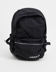 Черный рюкзак с карманом спереди adidas Originals