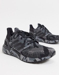 Черные кроссовки adidas Running Ultraboost 20-Черный