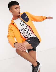 Легкая куртка яркого оранжевого цвета New Balance Running-Оранжевый