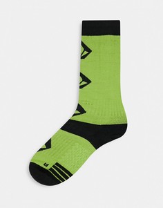 Зеленые носки Volcom Sherwood-Желтый