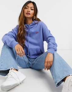 Синее худи с логотипом Levis Baby-Голубой Levis®