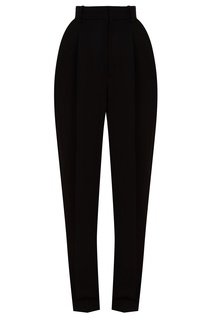 Черные брюки с завышенной талией Isabel Marant
