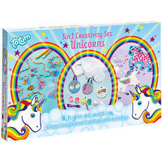 Наборы для творчества TOTUM UNICORNS CREATIVITY 3 IN 1 SET