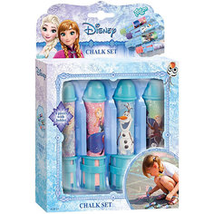 Набор для творчества SIDEWALK CHALK WITH HOLDERS FROZEN Totum