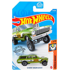 Базовая машинка Hot Wheels 64 Nova Wagon Gasser Mattel