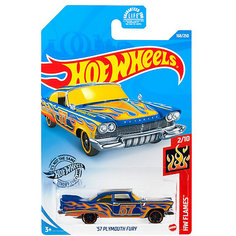 Базовая машинка Hot Wheels 57 Plymouth Fury Mattel