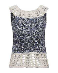 Топ без рукавов Tricot À Porter Gianfranco Barbieri
