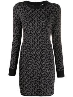 Michael Michael Kors трикотажное платье с логотипом