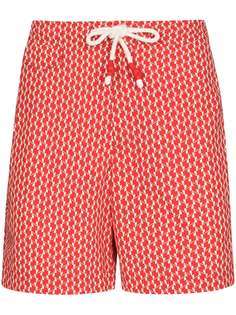 Orlebar Brown плавки-шорты с геометричным принтом