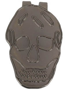 Alexander McQueen зажим для банкнот Skull