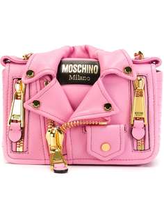 Moschino байкерская сумка через плечо