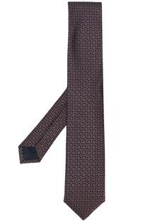 Corneliani жаккардовый галстук с принтом пейсли