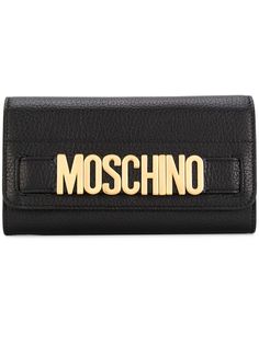 Moschino кошелек с бляшкой с логотипом
