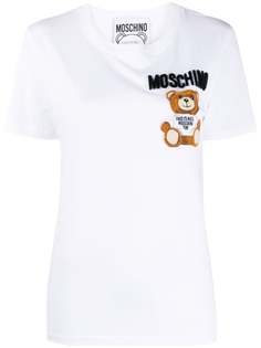 Moschino футболка с принтом Teddy Bear