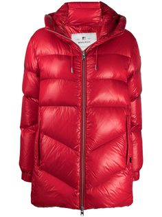 Woolrich пуховик с капюшоном