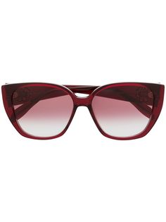 Alexander McQueen Eyewear солнцезащитные очки AM0284S в круглой оправе