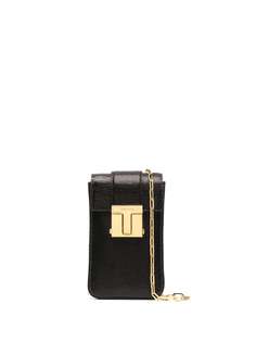 Tom Ford мини-сумка со змеиным принтом