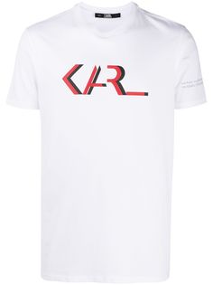Karl Lagerfeld футболка с принтом Karl Legend