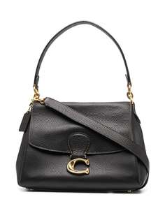 Coach сумка-тоут с металлическим логотипом