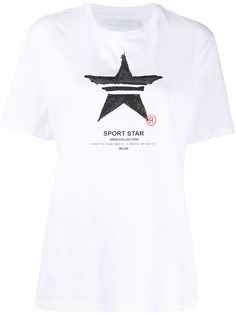 Neil Barrett футболка с принтом Sport Star