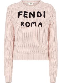 Fendi джемпер с логотипом