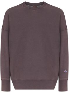 Champion толстовка с круглым вырезом и нашивкой-логотипом